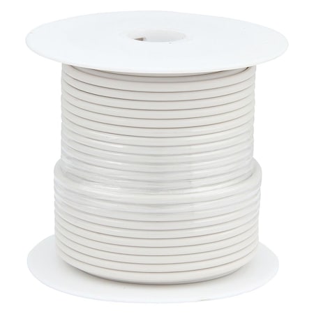 Powerhouse Primary Wire, 14 AWG, White, 100 ft. PO3295151